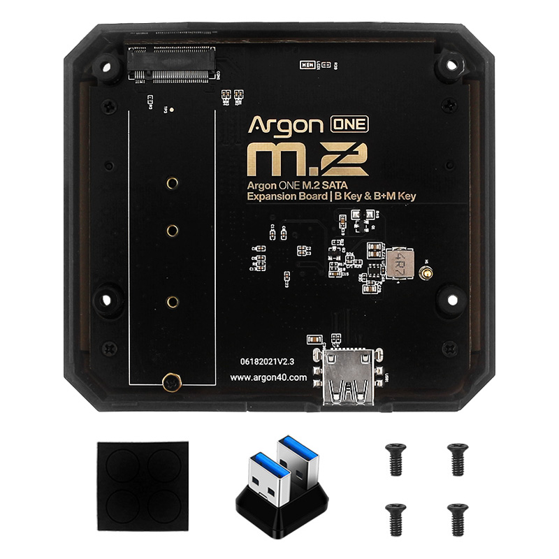 Argon One V3 M.2 Nvme Case - Placa de expansión Argon ONE M.2