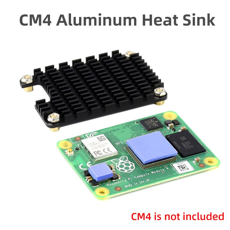 Raspberry Pi Water Cooling Kit - Disipador de calor de aleación de