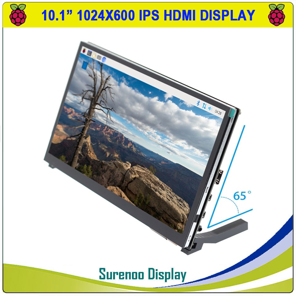 Raspberry Pi 10.1 Inch Capacitive Touch Screen Ips - Pantalla LCD TFT IPS de 10.1