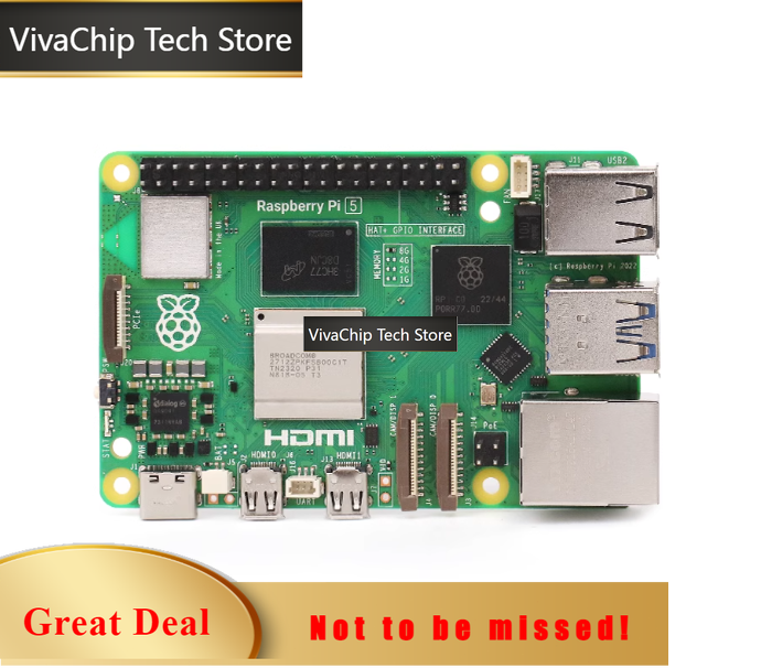 Raspberry Pi 5 8Gb Board - VivaCTRaspberry Pi 5ª Generación 5B Placa