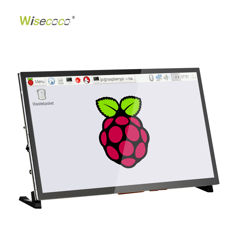 Raspberry Pi 10.1 Inch Capacitive Touch Screen Ips - Wisecoco Pantalla Táctil LCD IPS de
