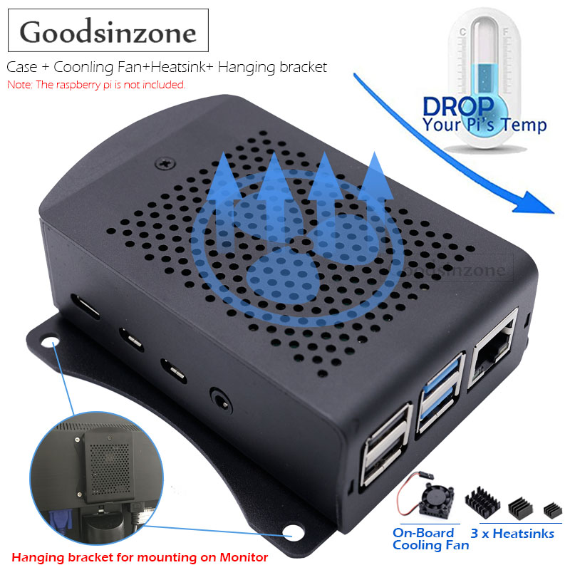 Caja de aluminio Raspberry Pi  - Argon One V3 M.2 Nvme Case reseña y precio