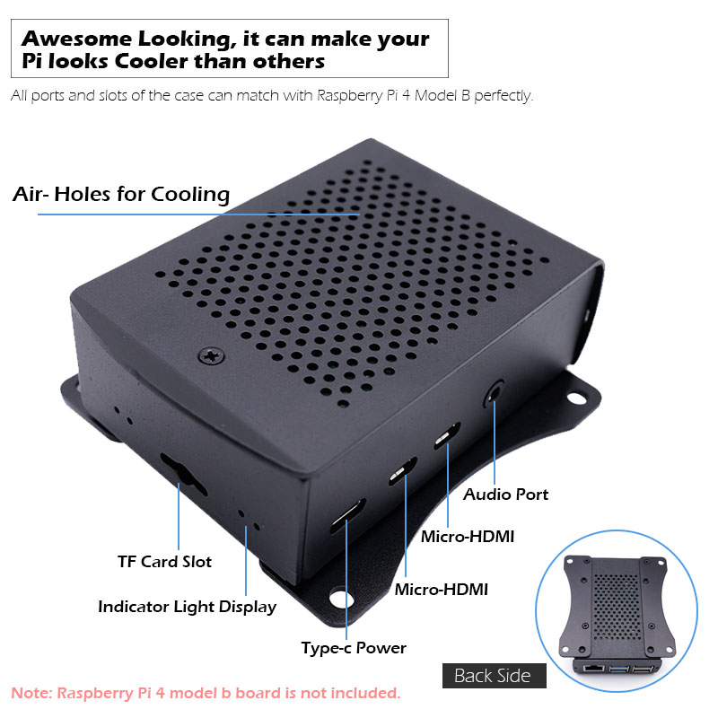 Caja de aluminio Raspberry Pi  - Argon One V3 M.2 Nvme Case reseña y precio