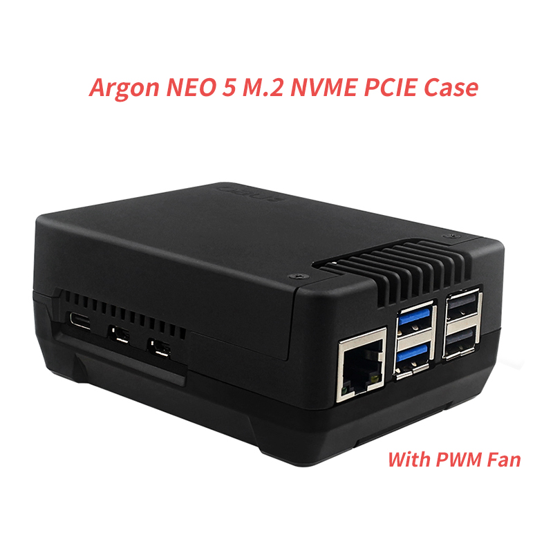 Caja PCIE Argon NEO 5 M.2 NVME - Argon One V3 M.2 Nvme Case reseña y precio