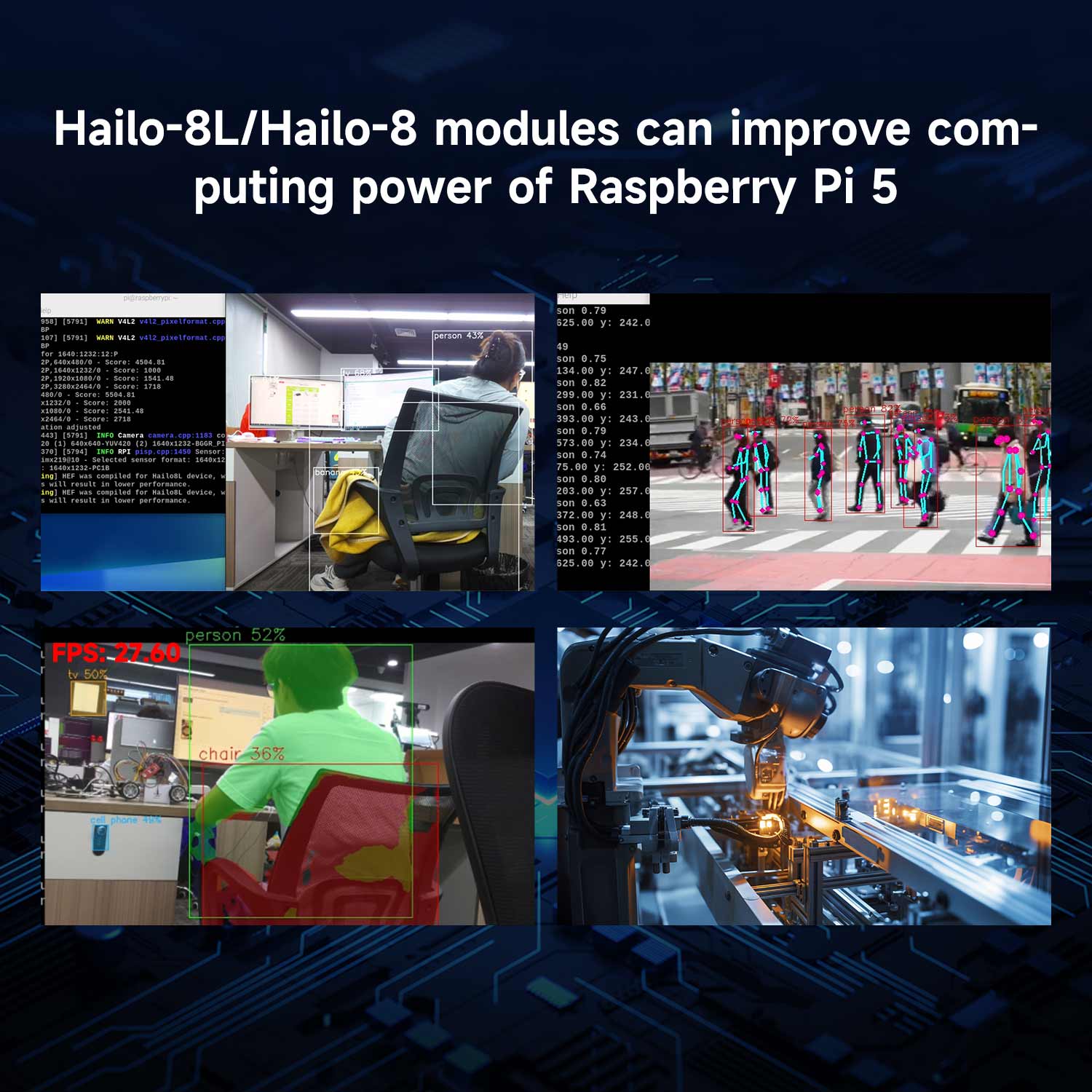 Módulo de aceleración Hailo 8/ - Raspberry Pi Ai Kit Hailo-8L reseña y precio