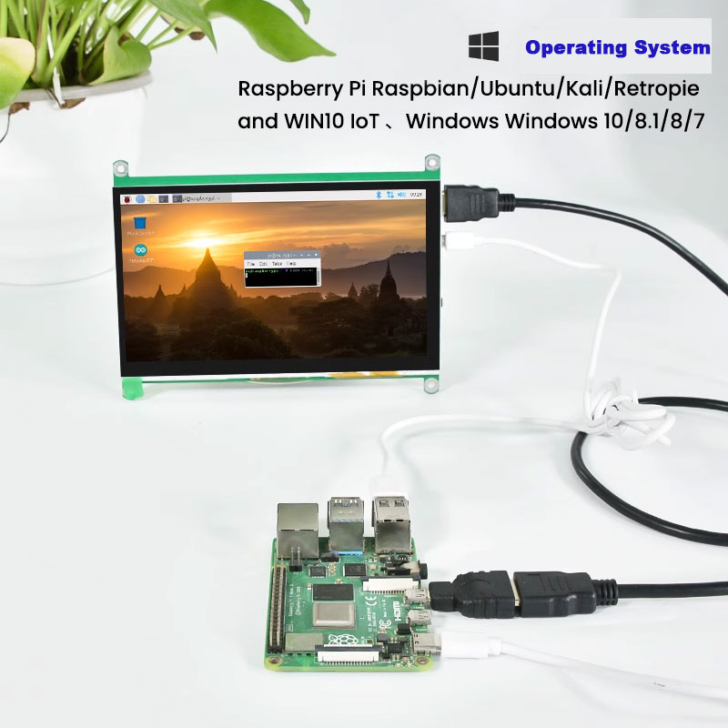Pantalla Táctil IPS HDMI de 7  - Raspberry Pi 10.1 Inch Capacitive Touch Screen Ips reseña y precio