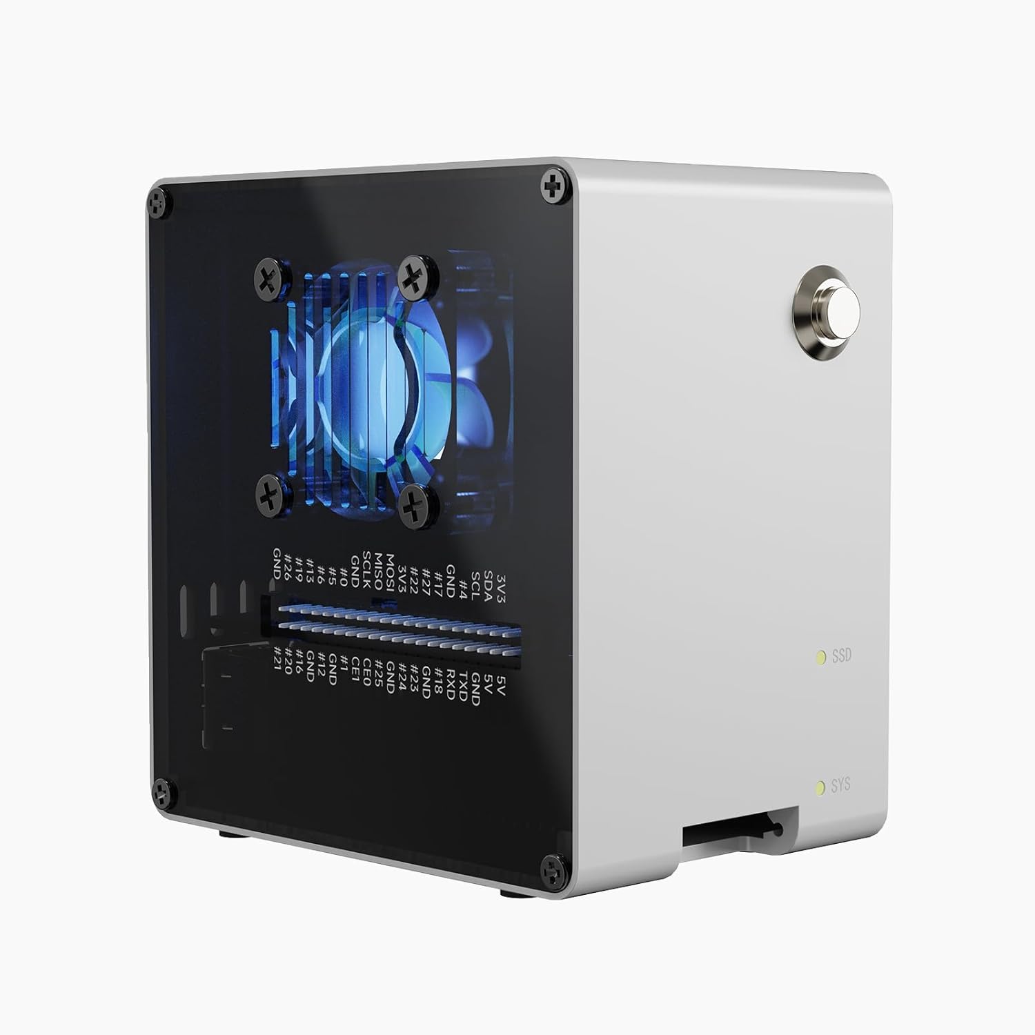 Carcasa Mini PC Pironman 5-Min - Raspberry Pi Ai Kit Hailo-8L reseña y precio