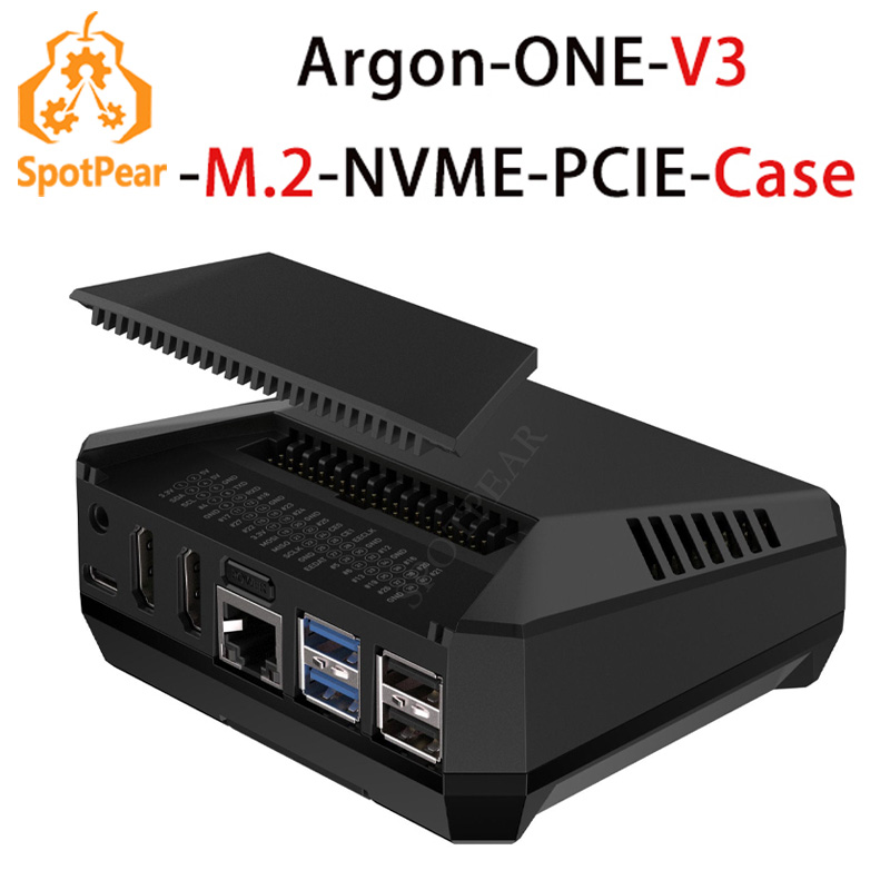 Caja Argon ONE V3 M.2 NVME par - Argon One V3 M.2 Nvme Case reseña y precio