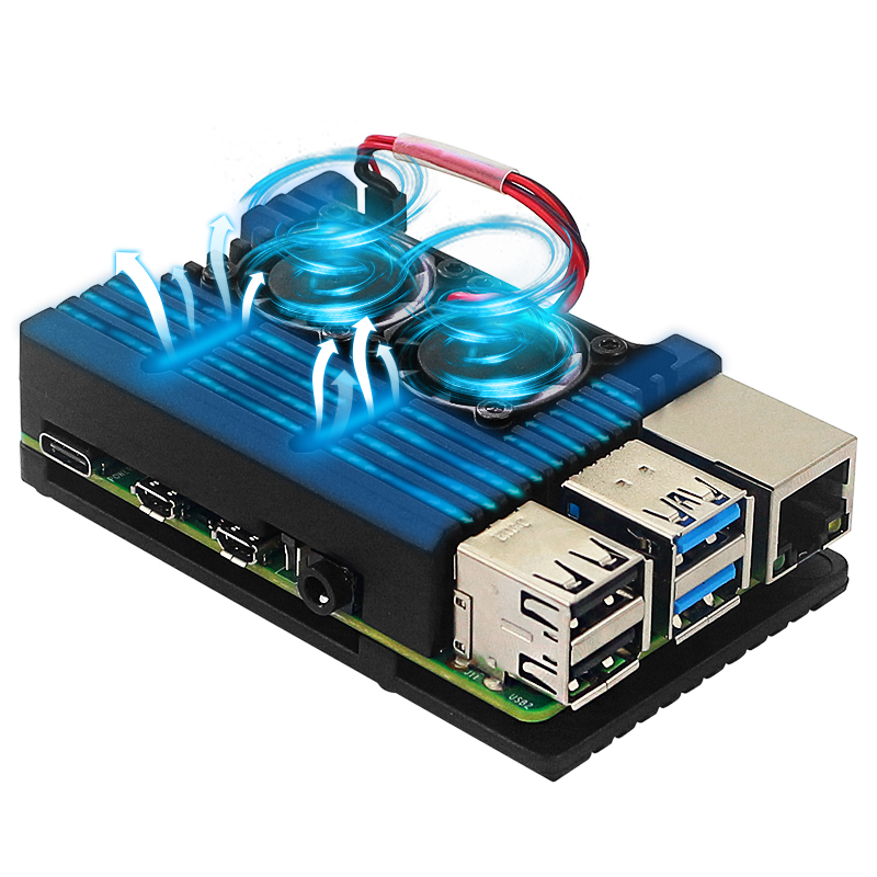 Caja de aluminio para Raspberr - Raspberry Pi Water Cooling Kit reseña y precio