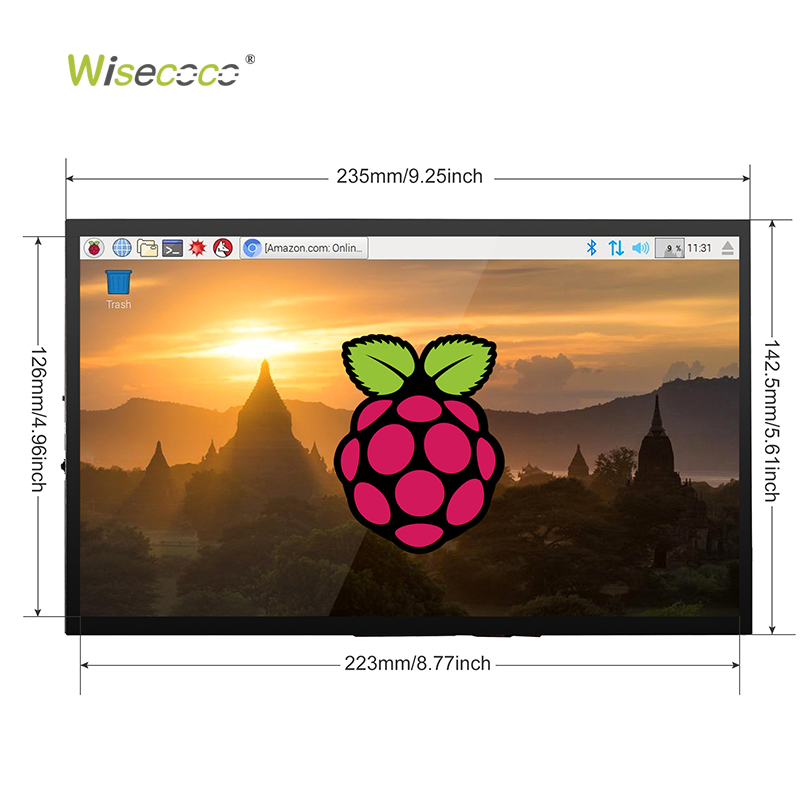 Pantalla Táctil LCD de 5 7 10. - Raspberry Pi 10.1 Inch Capacitive Touch Screen Ips reseña y precio