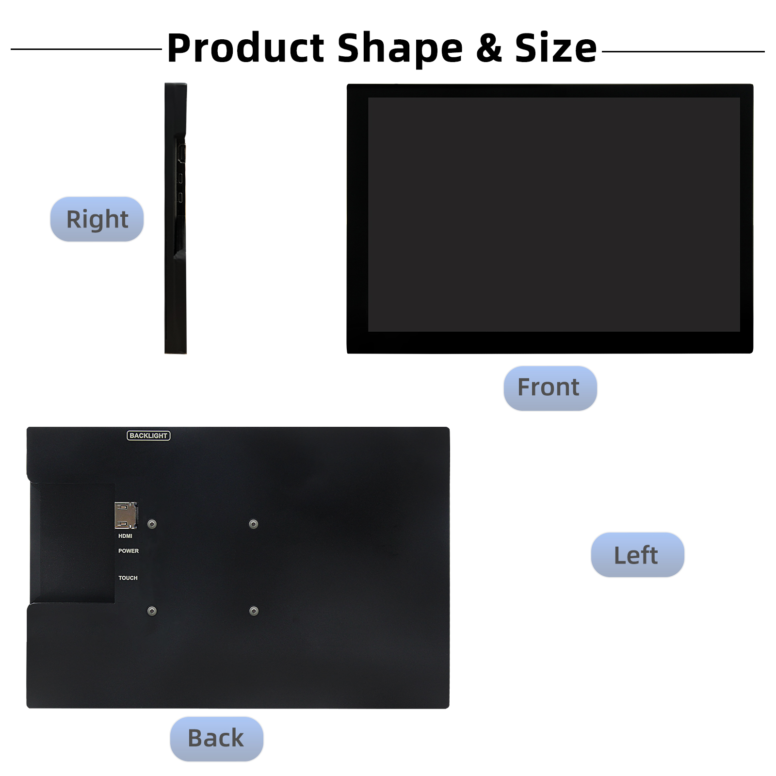 Monitor portátil capacitivo HD - Raspberry Pi 10.1 Inch Capacitive Touch Screen Ips reseña y precio
