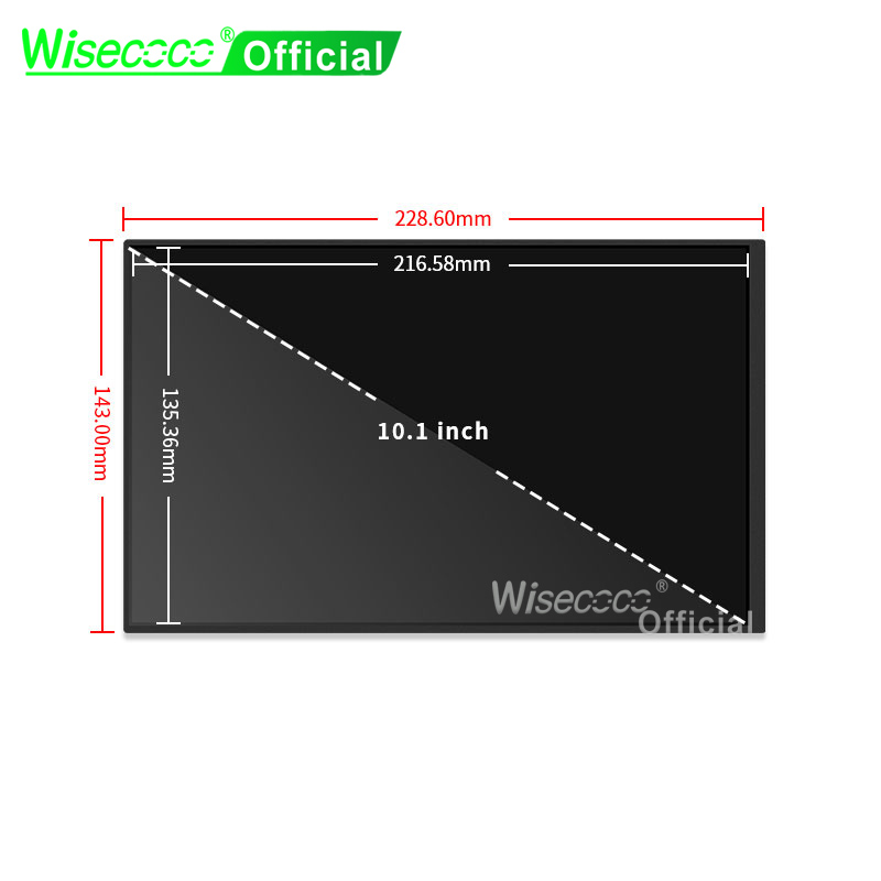 Wisecoco-pantalla táctil capac - Raspberry Pi 10.1 Inch Capacitive Touch Screen Ips reseña y precio