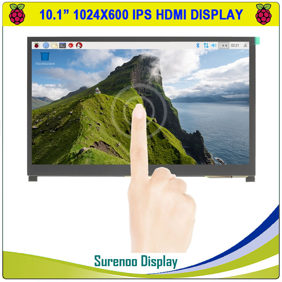 Pantalla LCD TFT IPS de 10.1 p - Raspberry Pi 10.1 Inch Capacitive Touch Screen Ips reseña y precio