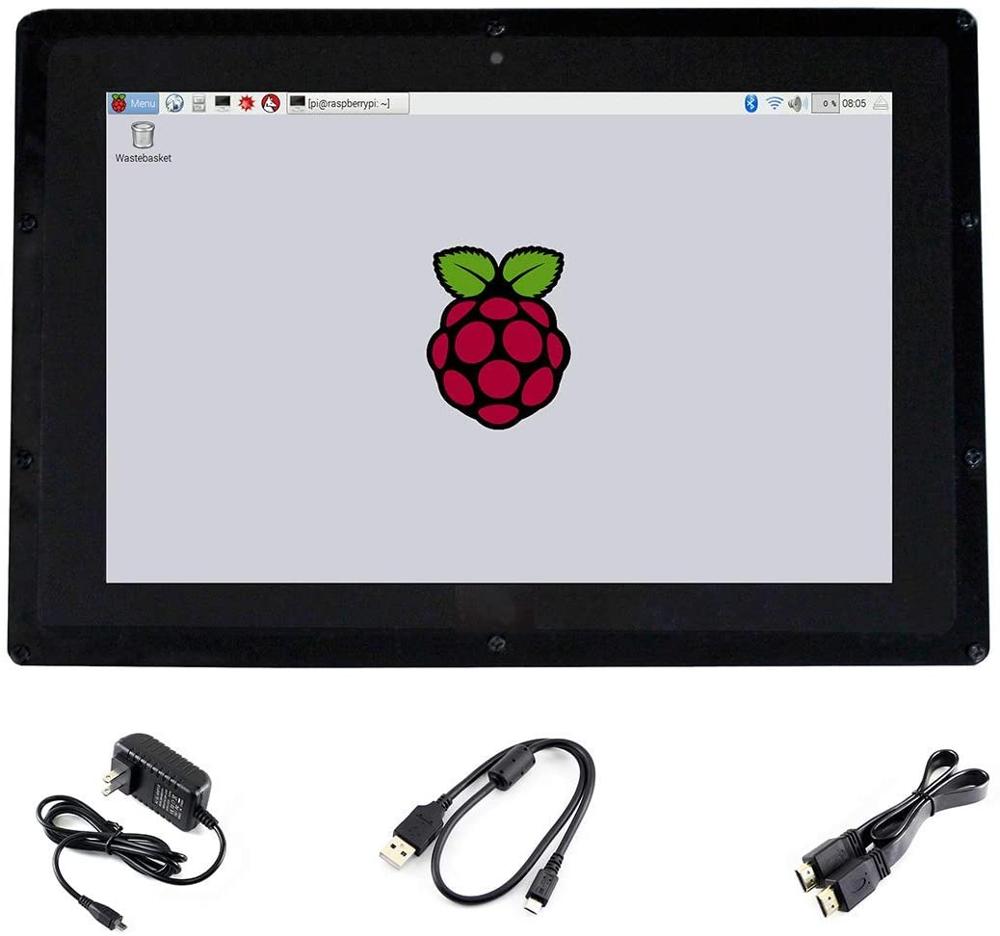 Pantalla táctil capacitiva de  - Raspberry Pi 10.1 Inch Capacitive Touch Screen Ips reseña y precio