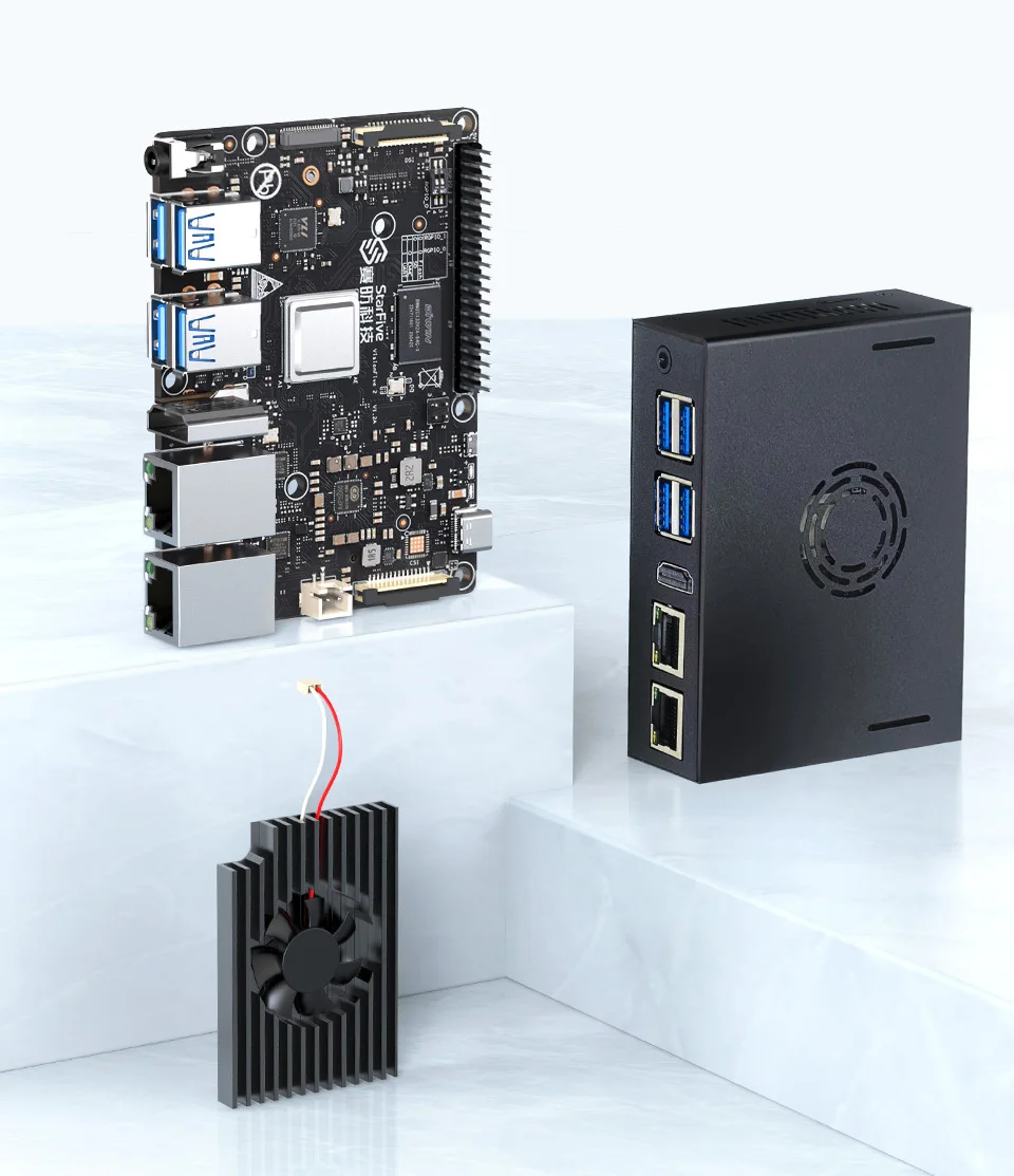 VisionFive2 8GB WiFi AI Kit, C - Raspberry Pi 5 8Gb Board reseña y precio