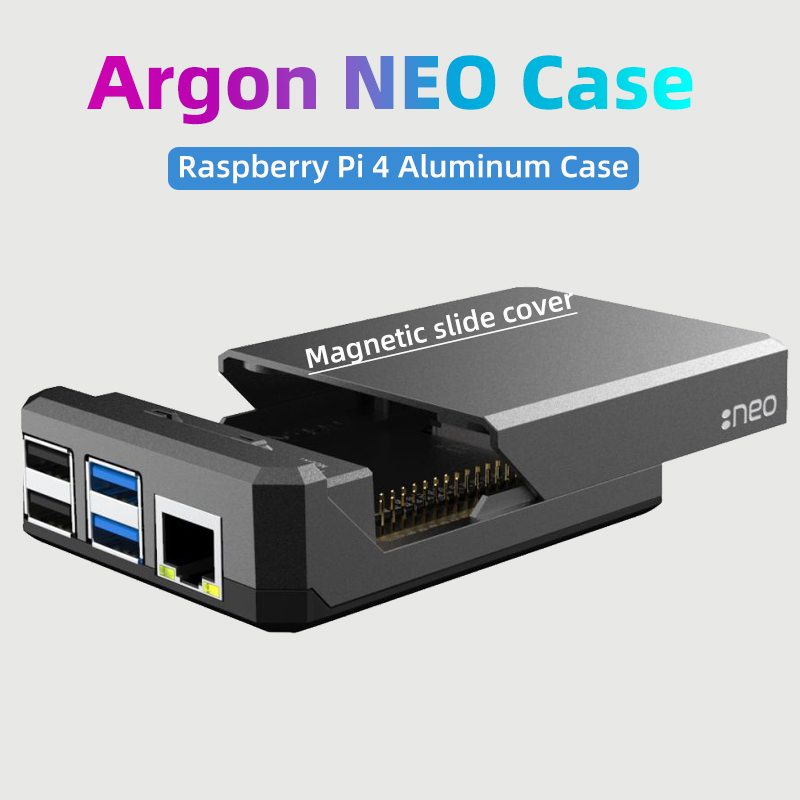 Argon NEO Raspberry Pi 4, carc - Argon One V3 M.2 Nvme Case reseña y precio