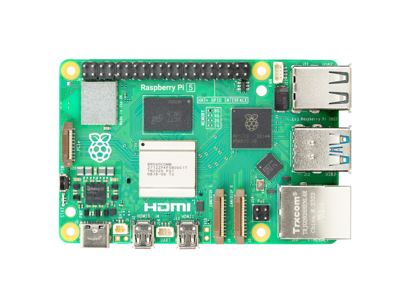Placa de desarrollo de brazo O - Raspberry Pi 5 8Gb Board reseña y precio