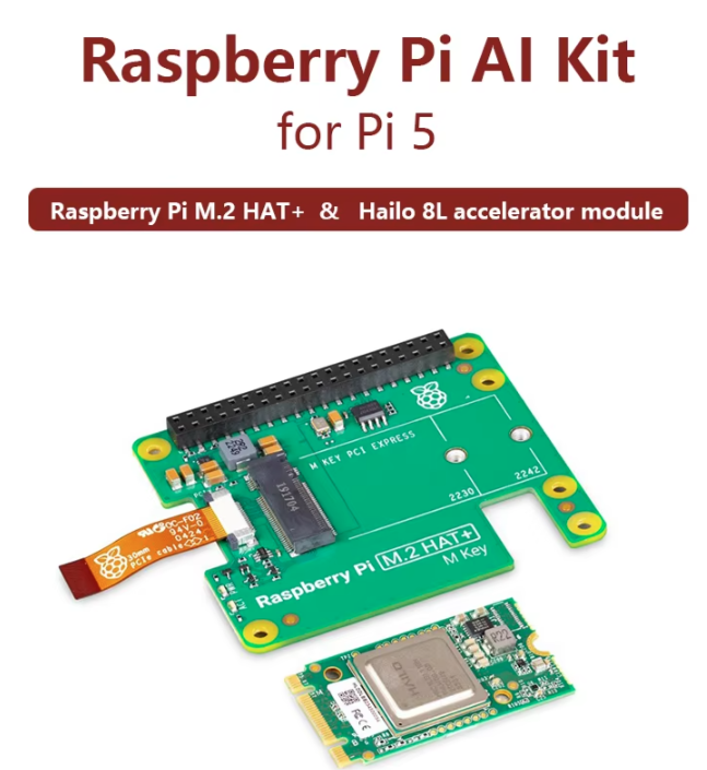 Kit Oficial Raspberry Pi 5 AI  - Raspberry Pi Ai Kit Hailo-8L reseña y precio