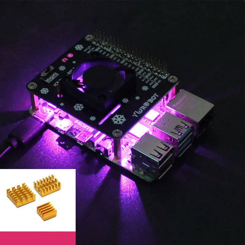Gorro de refrigeración activa  - Raspberry Pi Water Cooling Kit reseña y precio